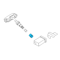 OEM 2017 Kia Rio Nut-TPMS Diagram - 529343X000U