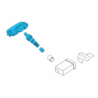 OEM 2014 Kia Rio Valve-Tpms Diagram - 529333X200U