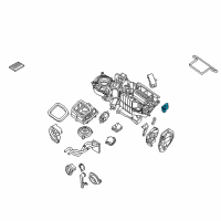 OEM Nissan Pathfinder Actuator Assembly Diagram - 27443-ZP00A