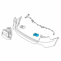 OEM 2016 Kia Sorento Ultrasonic Sensor As Diagram - 95720C6100BN2