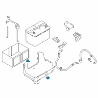 OEM 2015 Nissan Pathfinder Rod-Battery Fix Diagram - 24425-4P10A