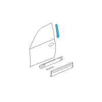 OEM 2005 GMC Envoy Applique Diagram - 19351649