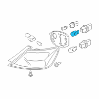 OEM 2010 Honda Civic Bulb (Wy 12V 21W) (Amber) Diagram - 33315-S3A-003