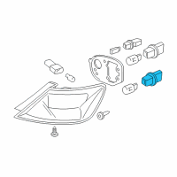 OEM 2001 Honda S2000 Socket (T20) Diagram - 33515-S2A-003