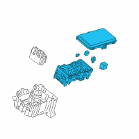 OEM Buick LaCrosse Fuse & Relay Box Diagram - 26212085