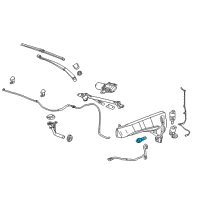 OEM Cadillac Level Indicator Diagram - 25979363