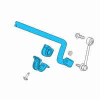 OEM 2018 GMC Acadia Stabilizer Bar Diagram - 84617934