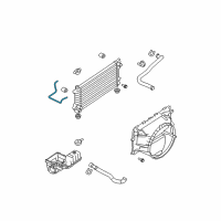 OEM 2009 Ford Expedition Overflow Hose Diagram - 9L3Z-8N029-A