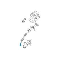 OEM 2004 Toyota Matrix Intermed Shaft Diagram - 45221-02030