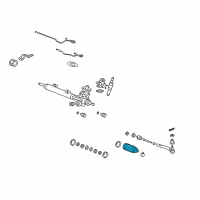 OEM Acura Bellows Diagram - 53534-S0X-A02