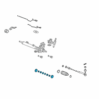 OEM Acura Seal Kit, Power Steering Diagram - 06531-SZN-A01