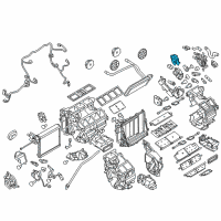 OEM 2012 Infiniti M56 Aspirator Actuator Assembly Diagram - 27655-1ME0B