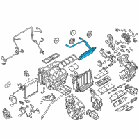 OEM 2015 Infiniti Q70 Core-Heater Diagram - 27140-1MA0B