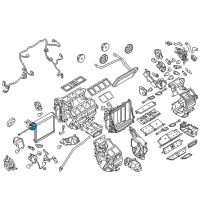 OEM Infiniti Expansion Valve Diagram - 92200-1ME0A