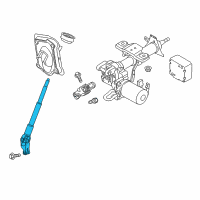 OEM 2015 Chevrolet City Express Lower Shaft Diagram - 19317791