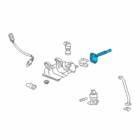 OEM 2006 Chevrolet Equinox Hose-Evap Emission Canister Vent Solenoid Valve Diagram - 15218532