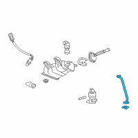 OEM 2009 Chevrolet Equinox EGR Pipe Diagram - 12602507