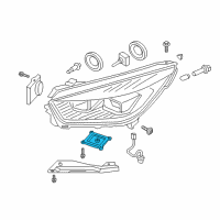 OEM 2013 Ford Escape Ballast Diagram - BL7Z-13C170-A