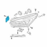 OEM 2019 Ford Escape Module Diagram - GV4Z-13C788-A