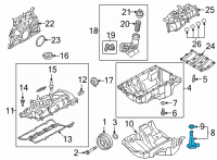 OEM 2022 Toyota GR Supra Oil Level Sensor Diagram - 89491-WAA01