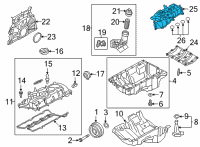 OEM 2022 Toyota GR Supra Intake Manifold Diagram - 17101-WAA02