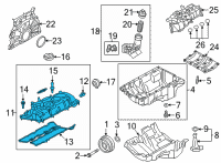 OEM 2022 Toyota GR Supra Valve Cover Diagram - 11201-WAA06