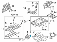OEM 2021 Toyota GR Supra Inner Seal Diagram - 90118-WA811