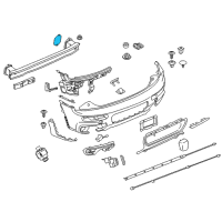 OEM BMW X2 Alpinweiss Ultrasonic Transducer Diagram - 66-20-9-283-751