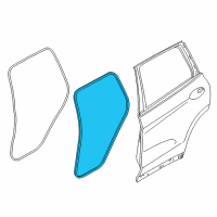 OEM 2022 BMW X3 Door Weatherstrip Diagram - 51-72-2-712-750