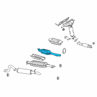 OEM 2008 Ford Escape Converter Diagram - 8M6Z-5E212-A