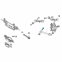 OEM Lexus LS600h Bolt, FLANGE W/WASHE Diagram - 91672-G1275