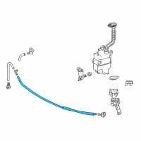 OEM 2015 Lexus RX350 Hose Diagram - 90075-15061