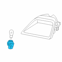 OEM Honda Civic Socket (T20) Diagram - 33304-SV4-A01