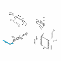 OEM 2009 Kia Sorento Pipe Assembly-Water Out Diagram - 254603C550