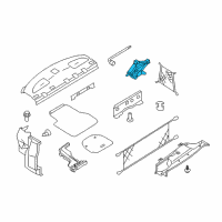 OEM 2013 Nissan Altima Jack Complete Diagram - 99550-JB10A