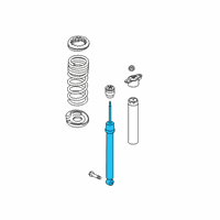 OEM Lincoln Corsair SHOCK ABSORBER ASY Diagram - LX6Z-18125-A