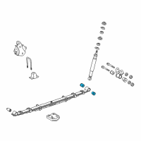 OEM 2019 Toyota Tacoma Leaf Spring Assembly Rear Bushing Diagram - 90389-A0003