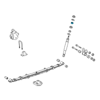 OEM 2016 Toyota Tacoma Shock Upper Bushing Diagram - 90540-A0003