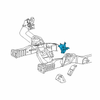 OEM 1997 Ford E-350 Econoline Lower Mount Diagram - 8C2Z-6028-A
