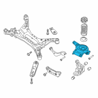 OEM 2021 Nissan Maxima Link Complete Rear Suspension Lower Rear RH Diagram - 551B0-3TA0D