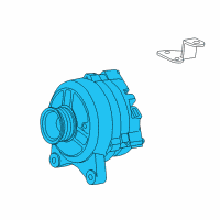 OEM 2002 Lincoln Navigator Alternator Diagram - XU2Z-10346-AARM2