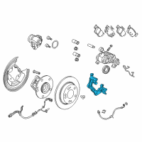 OEM 2020 Honda Accord Anchor Diagram - 43220-TVA-A01