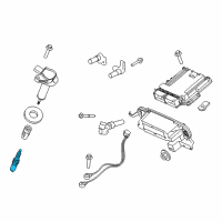 OEM 2015 Ford Transit-250 Spark Plug Diagram - CYFS-12F-5X
