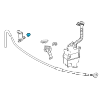 OEM 1999 Lexus GS400 Grommet Diagram - 90068-32002