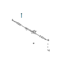 OEM 2004 Toyota 4Runner Gear Assembly Mount Bolt Diagram - 90119-A0135