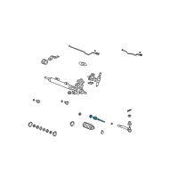 OEM 2012 Acura MDX Joint Set, Ball (Inner) Diagram - 53010-STX-A01