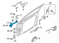 OEM 2022 Kia K5 Checker Assembly-Front D Diagram - 76980L2000