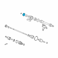 OEM 2006 Honda Accord Seal, Half Shaft (Outer) (Nok) Diagram - 91260-SR3-003