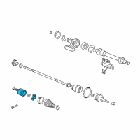 OEM Honda Set, Joint Complete Inner Diagram - 44310-TA0-307