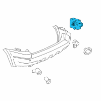 OEM 2012 Ford Escape Module Diagram - BL8Z-15K866-A